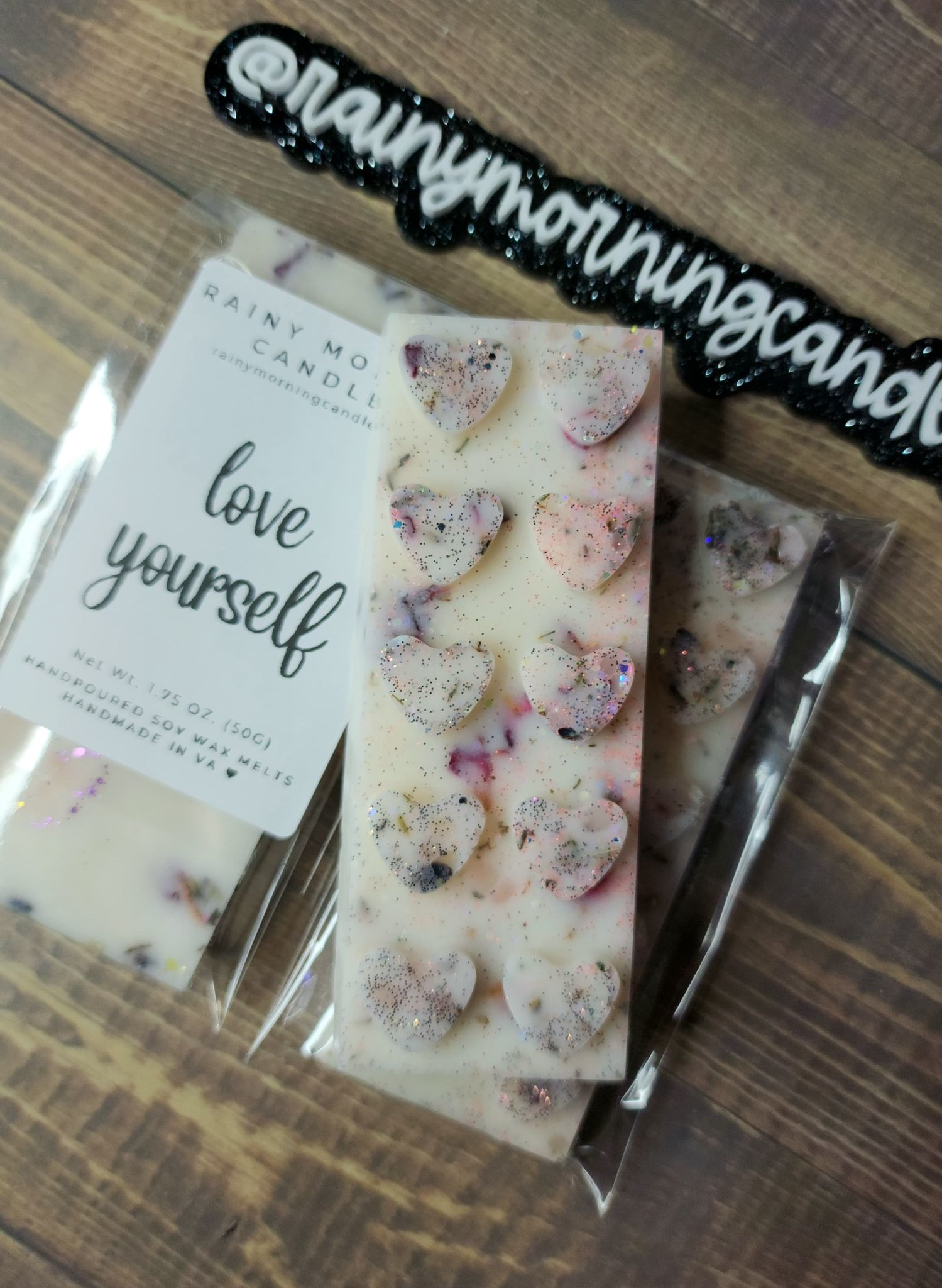 Love Yourself | Self Love Wax Melts - Rainy Morning Candles 