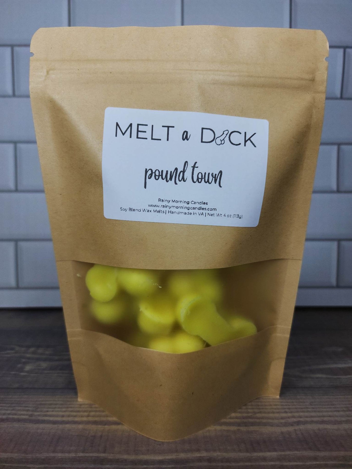 Pound Town | Lemon + Caramel Pound Cake | Melt a D!CK Wax Melts