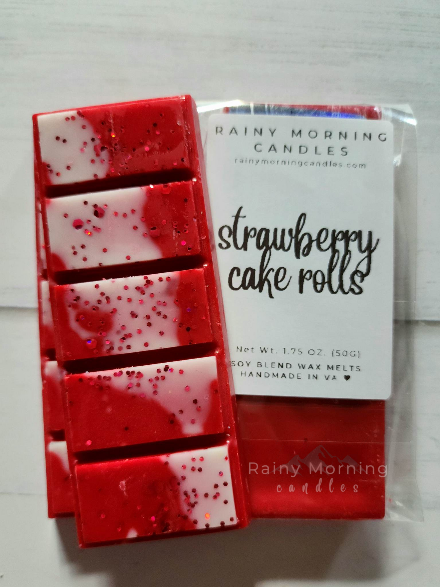 Strawberry Cake Rolls | Wax Melts
